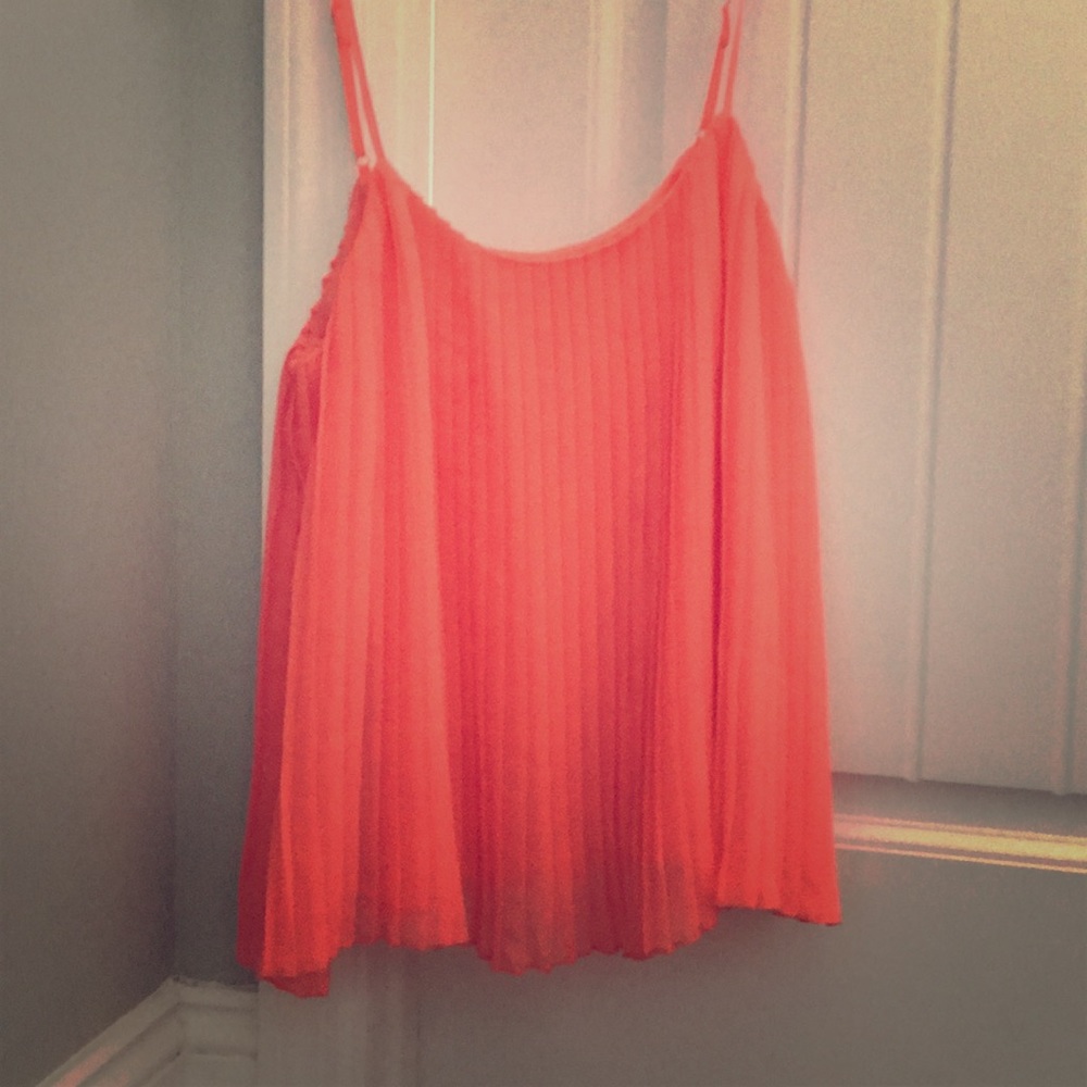 Ladies flamingo shear lined top